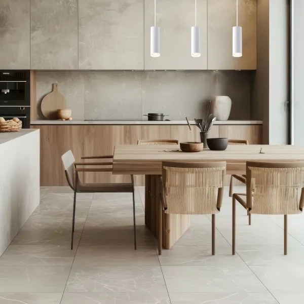 Lampada a sospensione con cavo per sistema a binario PIPE 3xGU10/10W/230V bianca