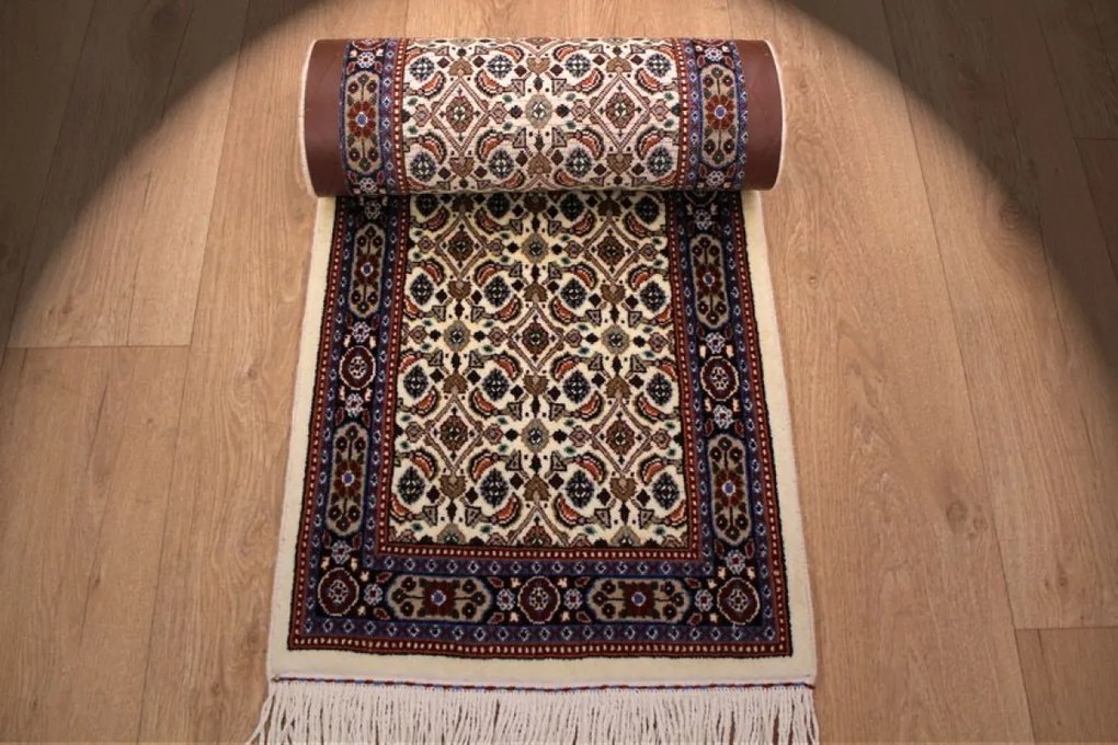 Moud Tappeto 50 x 190 (Iran) Annodato A Mano