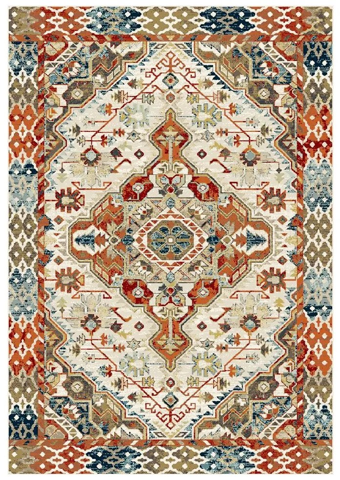 Tappeto Smart Classic 2161 – Design Orientale Floreale | Elegante e Resistente in Fibra Polipropilenica Heat Set