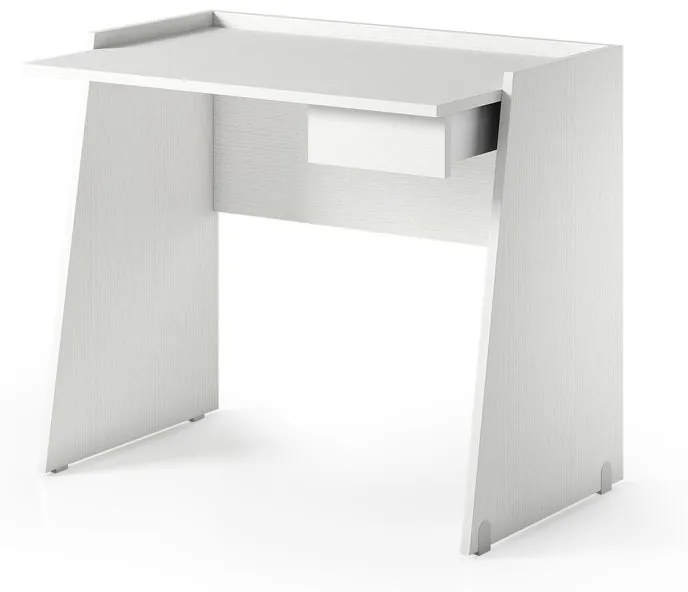 Scrivania scrivania design  L 90 x H 80 x P 60 cm bianco