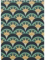 Liberty Tapete Deco Scallop - Jade
