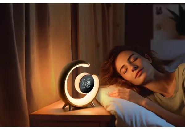 Immax 08981L- Lampada da tavolo dimmerabile LED RGBW PEACOCK 20W USB 5V