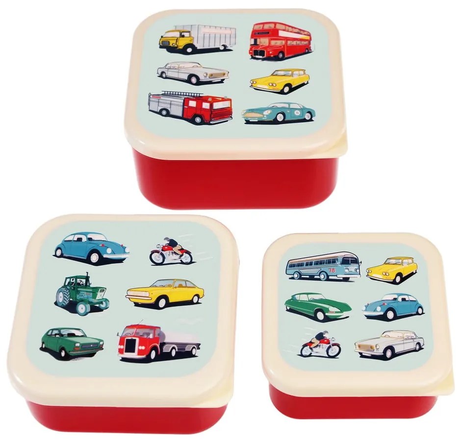 Scatola per bambini 3 pezzi Road Trip - Rex London