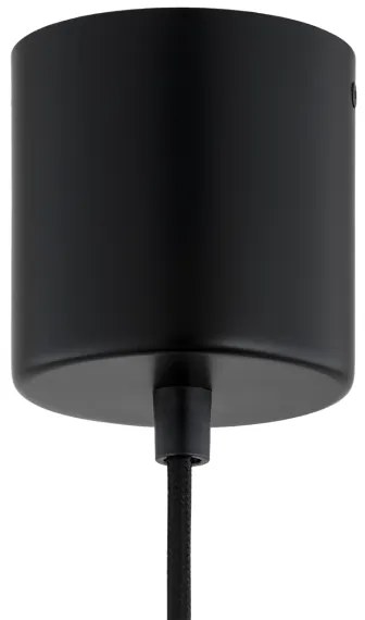 Argon 8868 - Lampada a sospensione su cavo BOLTON LED/12,5W/230V 3000K nera