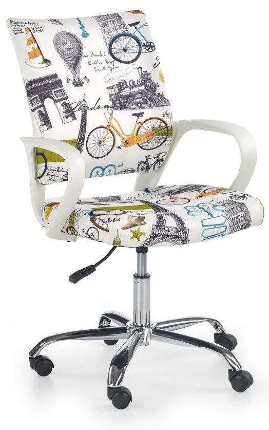 Sedia da ufficio SIRAQ multicolore