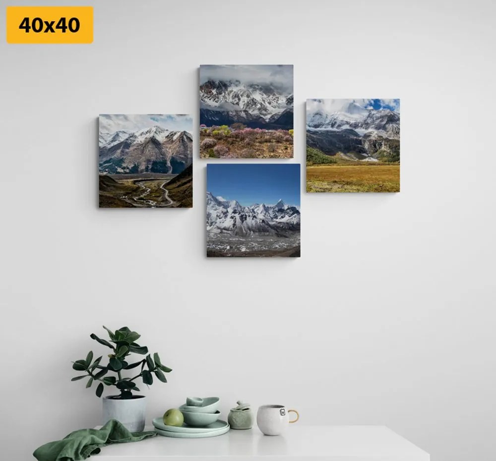 Set di quadri – Per gli amanti delle montagne