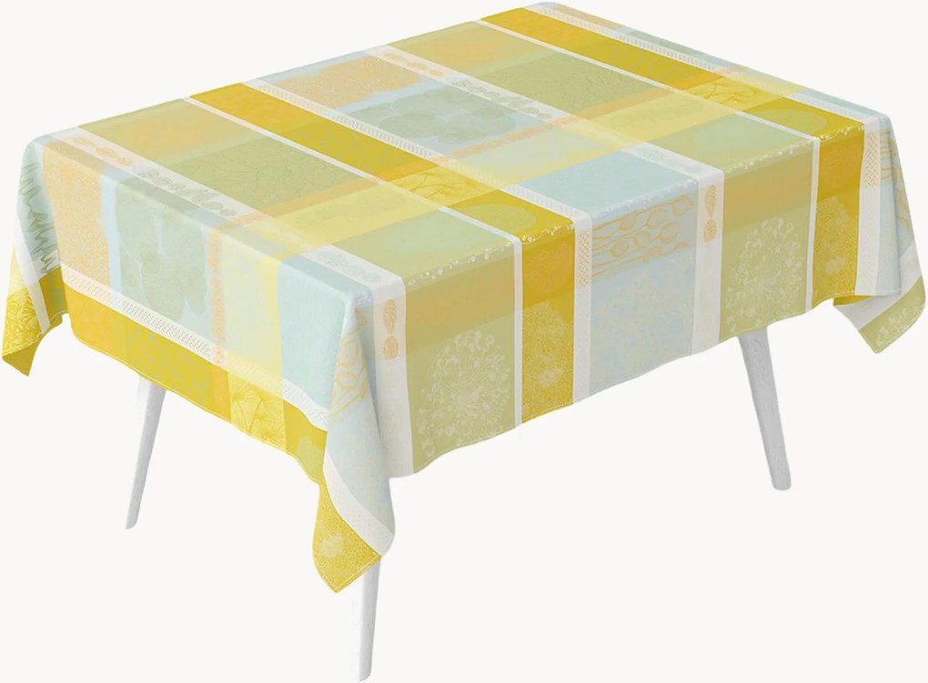 Tovaglia jacquard con rivestimento in acrilico Mille Lieues Aube