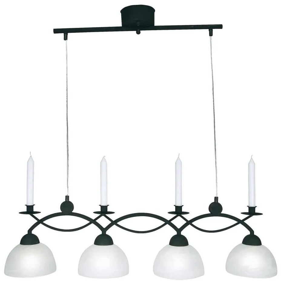 Cottex T454 - Lampada a sospensione con cavo FLORENS 4xE14/40W/230V