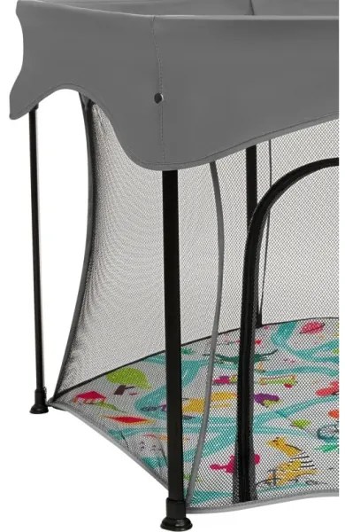 Lionelo - Recinto gioco ROEL PLUS Grigio Multicolore