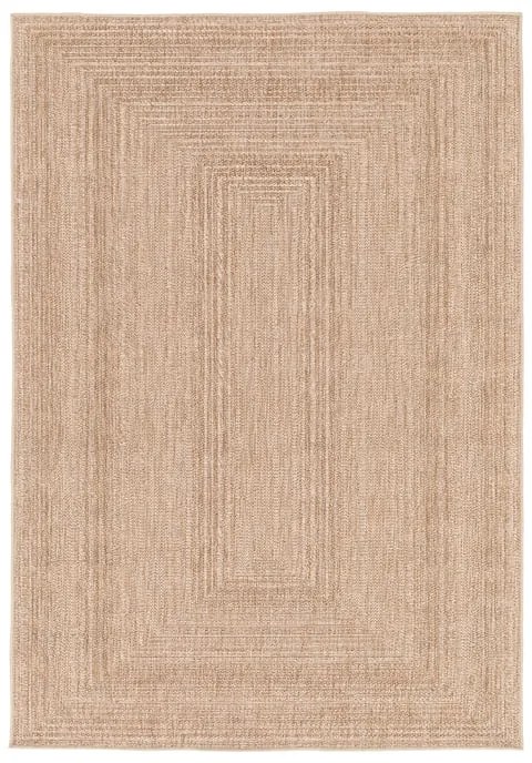 Tappeto Emma beige, L 170 x L 120 cm