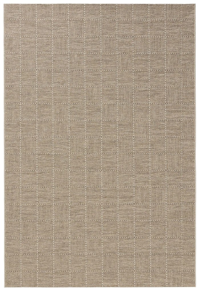 benuta Pop Tappeto per interno ed esterno Lex Beige 160x230 cm - Tappeto outdoor per balcone, terrazzo e giardino