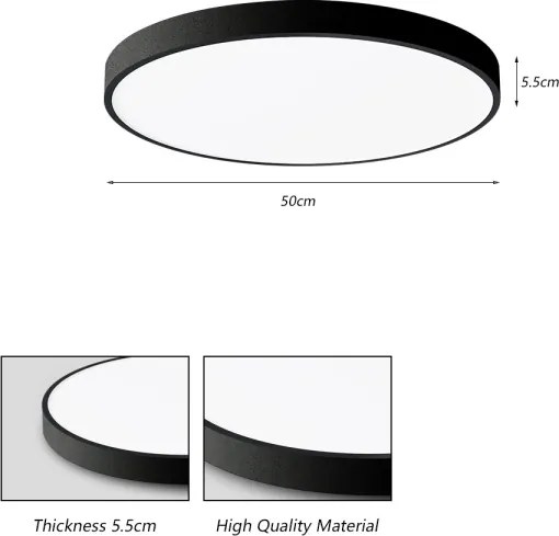 Brilagi - Plafoniera POOL LED/60W/230V 3000/4500/6000K 50 cm