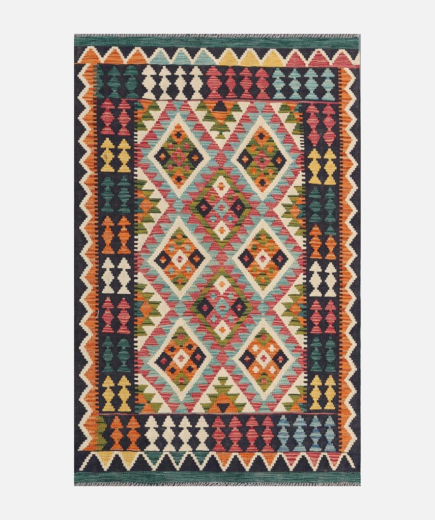Kilim Tappeto orientale 150 x 100 (Pakistan) Tessuto A Mano
