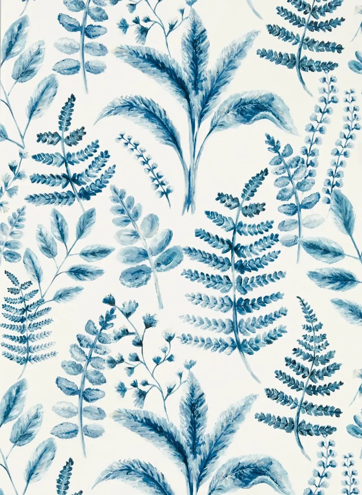 Clarke & Clarke Carta da parati Bracken - Denim