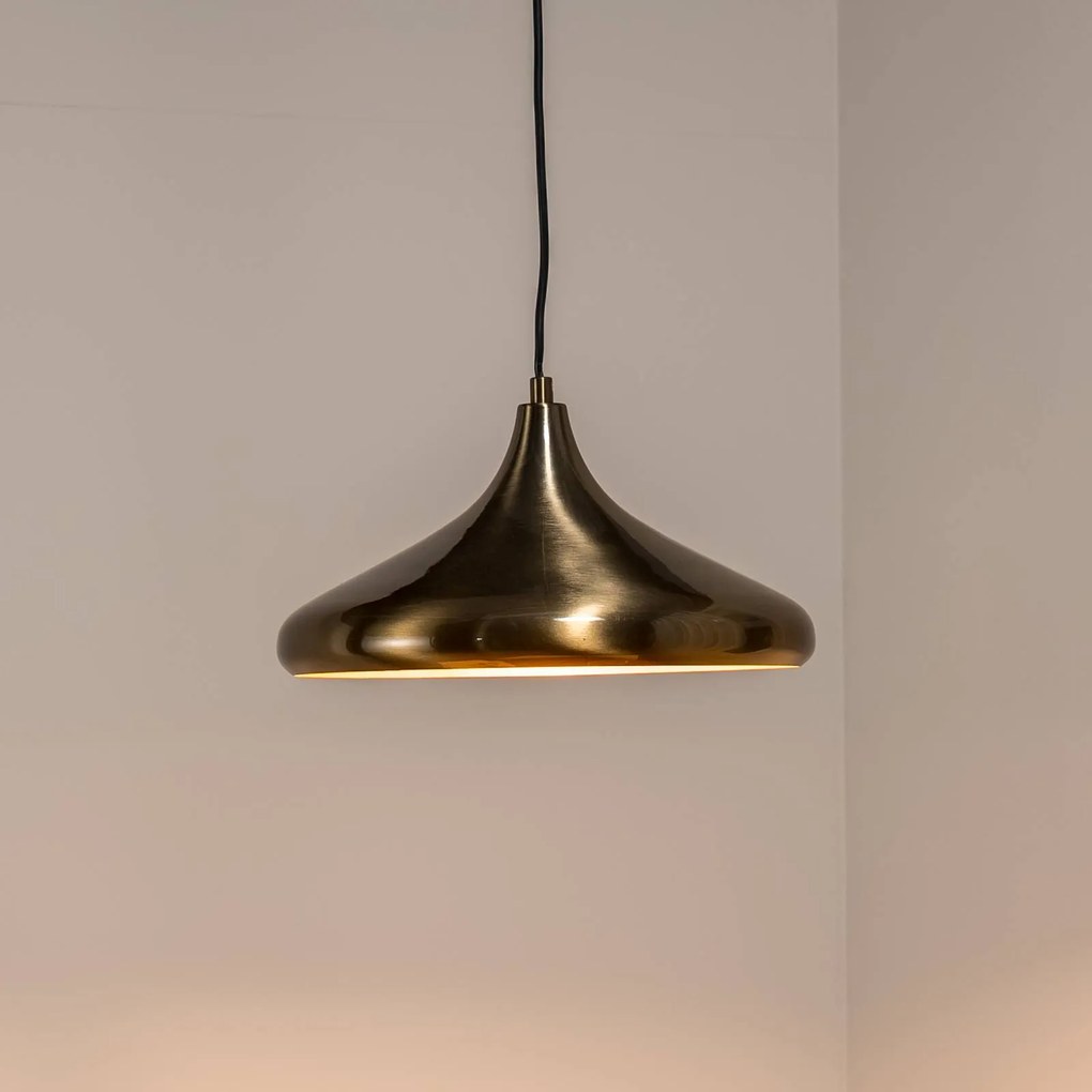 Opviq Berceste 208-S lampada a sospensione Ø35cm oro