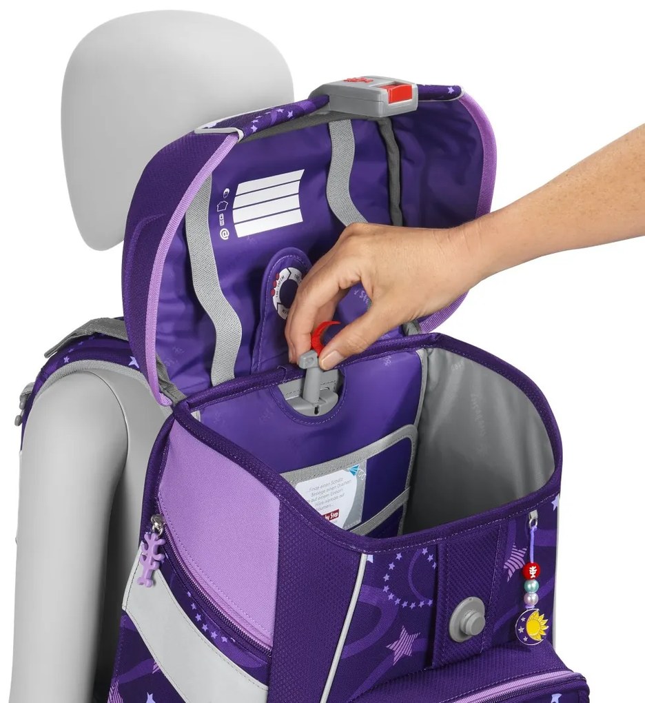 Zaino scuola SPACE - set da 5 pezzi, Step by Step Pegasus Emily