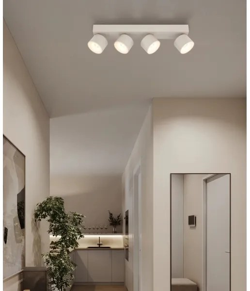 Globo 56961-4S - Faretto LED RAE 4 LED da 6W/230V