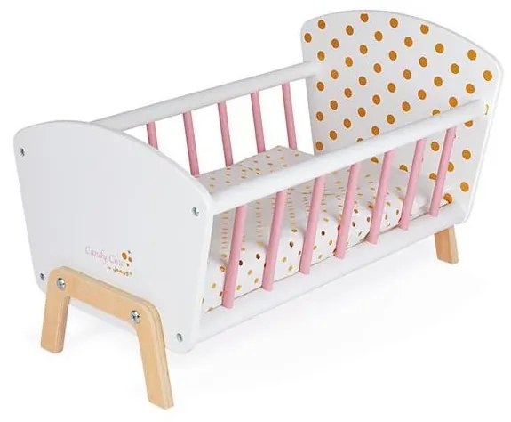 Janod - Letto per bambole CANDY CHIC