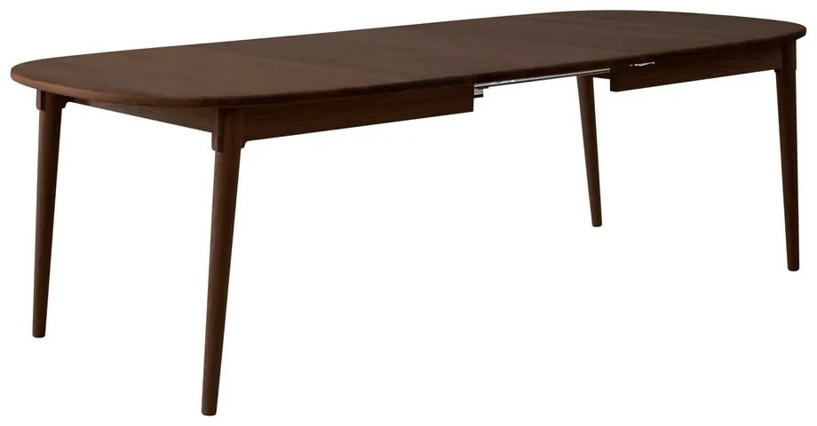 Tavolo da pranzo pieghevole in rovere marrone scuro 106x184 cm Miro - Hammel Furniture