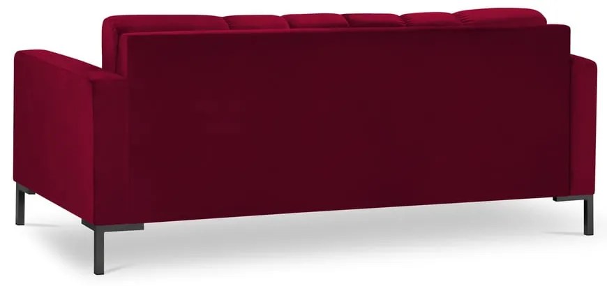 Divano in velluto rosso Bali - Cosmopolitan Design