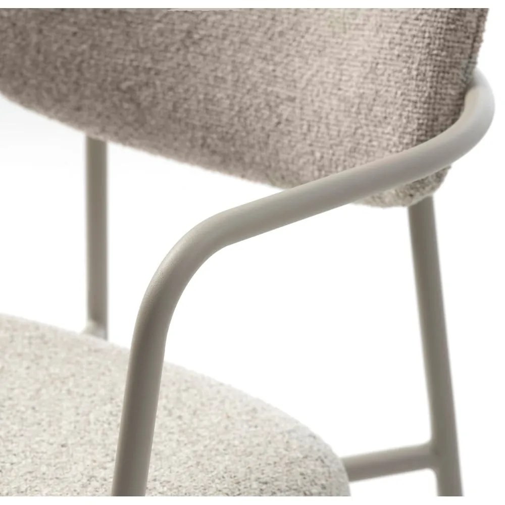 Sedia da pranzo crema Zama - Unique Furniture