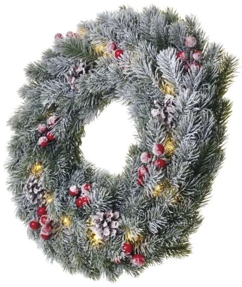 Decorazione natalizia LED 20xLED/2xAA d. 38 cm