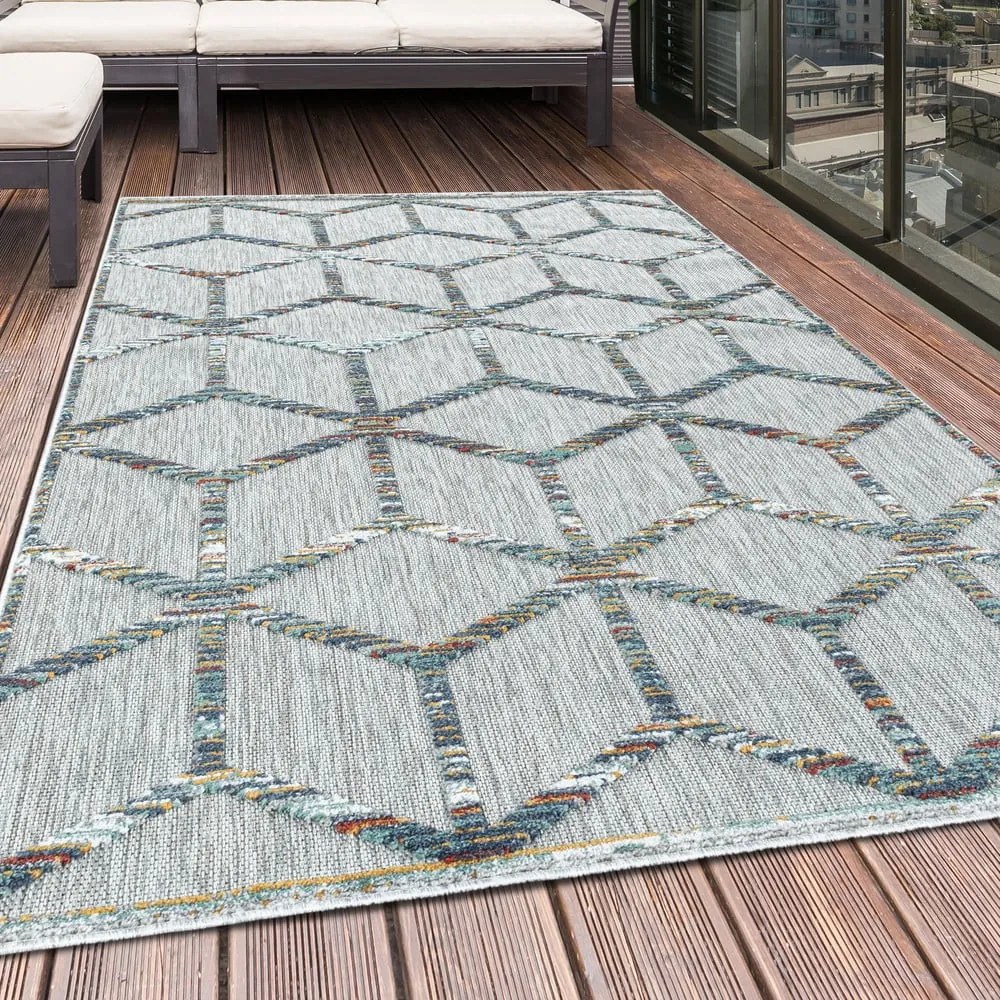 Passatoia per esterni grigio chiaro 80x250 cm Bahama - Ayyildiz Carpets