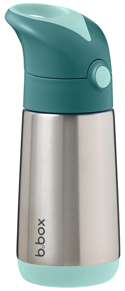 Bottiglia termica con cannuccia 350 ml – emerald forest