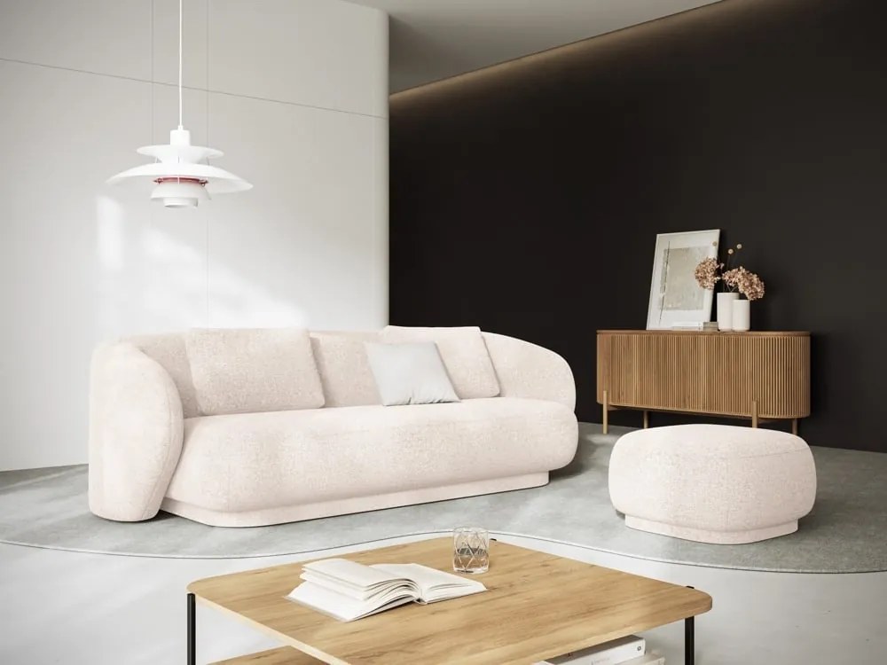 Divano 3 posti Camden in ciniglia - L204 cm