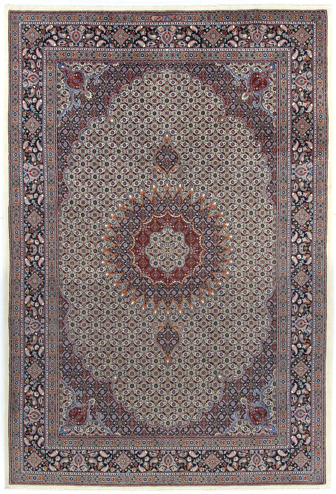 Moud Tappeto persiano 210 x 300 (Iran) Annodato A Mano