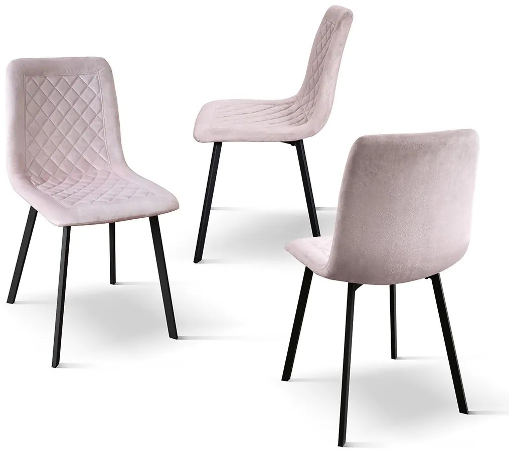 AULENA - sedia di design moderno in velluto