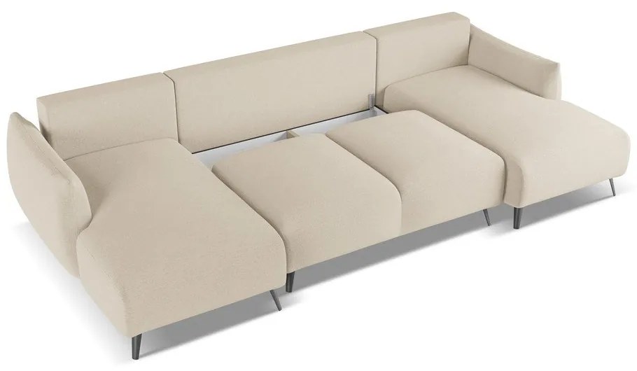 Divano angolare beige Malie – Makamii