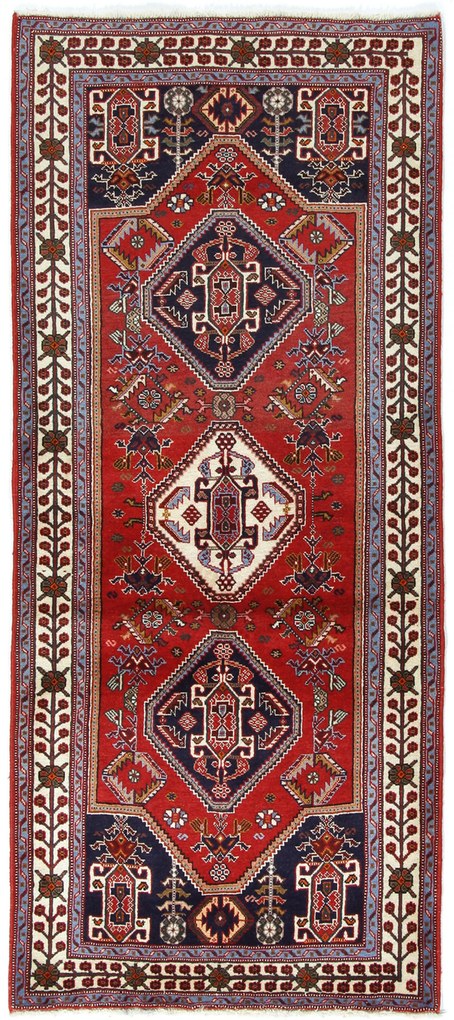 Gashghai Tappeto 80 x 200 (Iran) Annodato A Mano