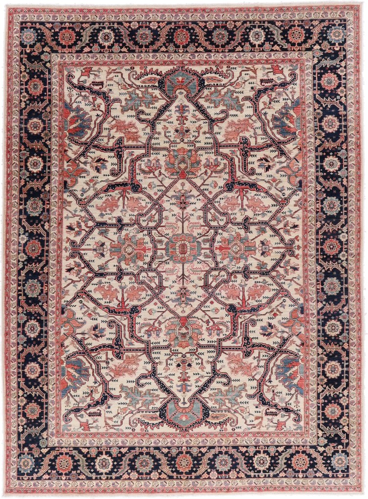Heriz Tappeto orientale 380x280 (Pakistan) Annodato A Mano