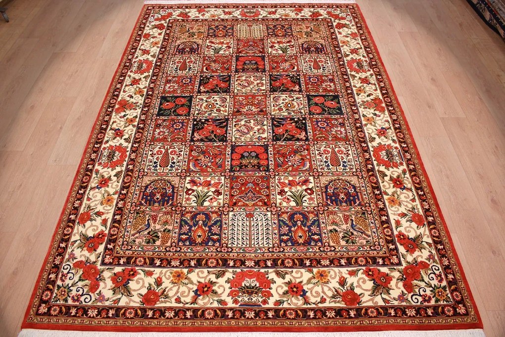 Bakhtiar Tappeto 320x210 (Iran) Annodato A Mano