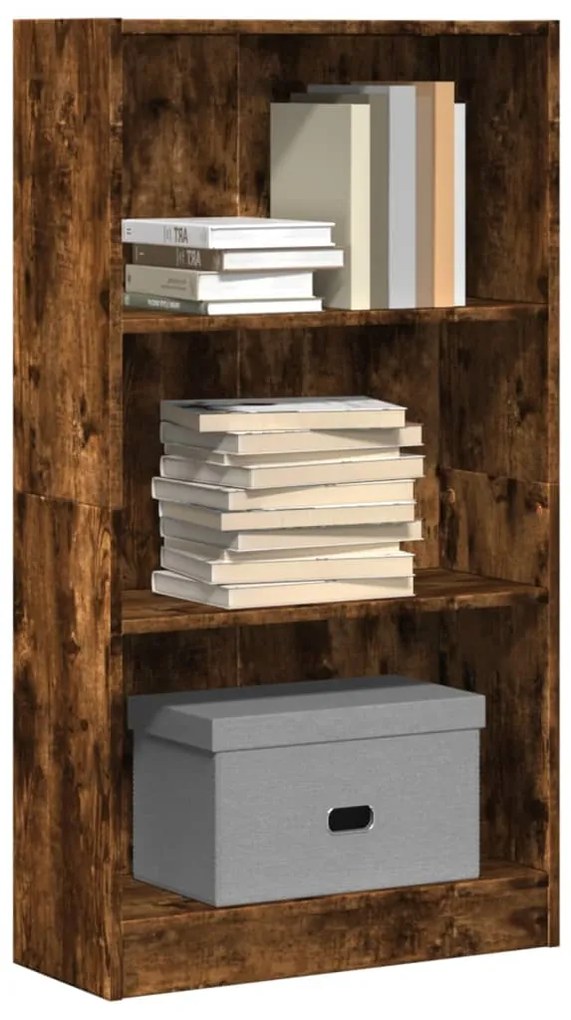 Libreria Rovere Fumo 60x24x109 Cm İn Truciolato /