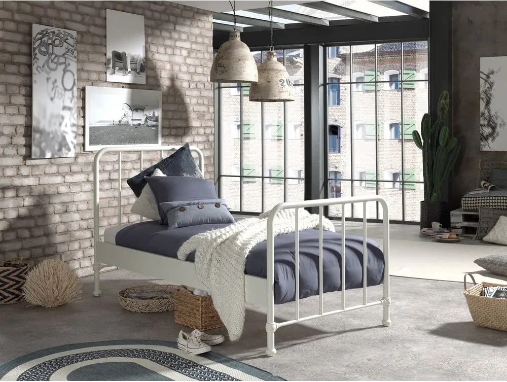 Letto bianco per bambini 90x200 cm Bronxx - Vipack