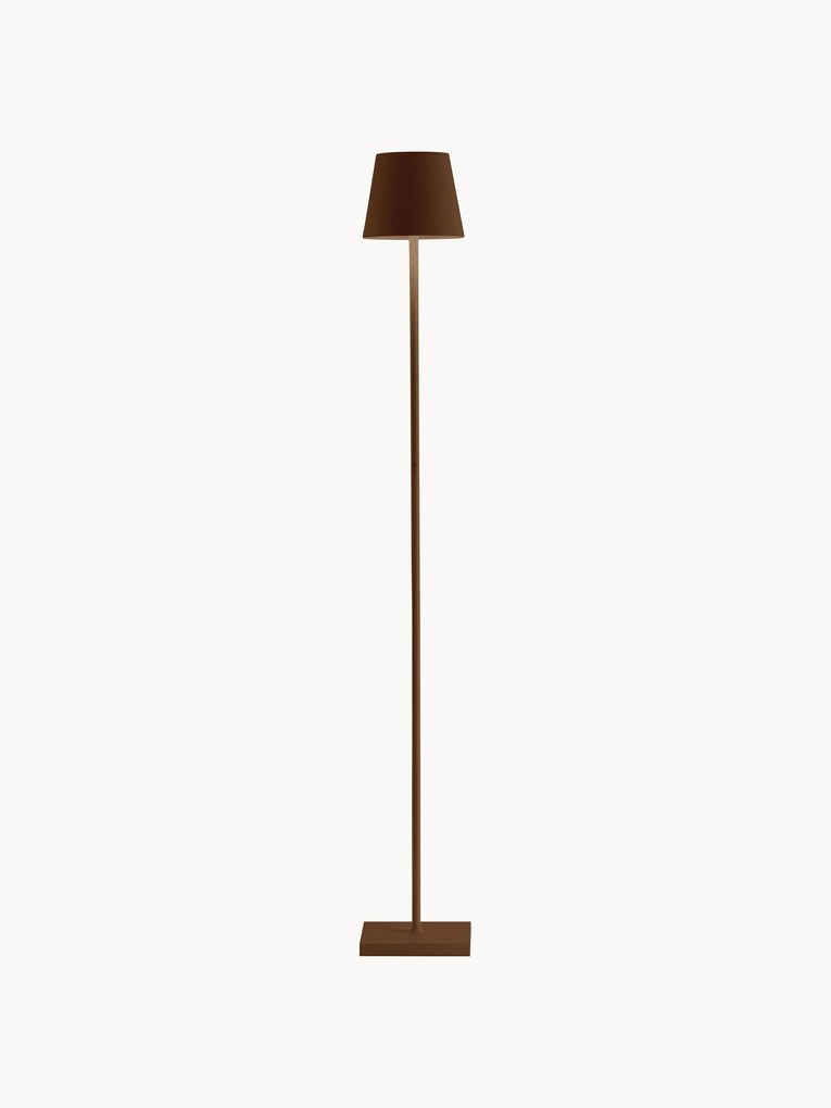 Lampada da terra piccola a LED luce regolabile Poldina, regolabile in altezza