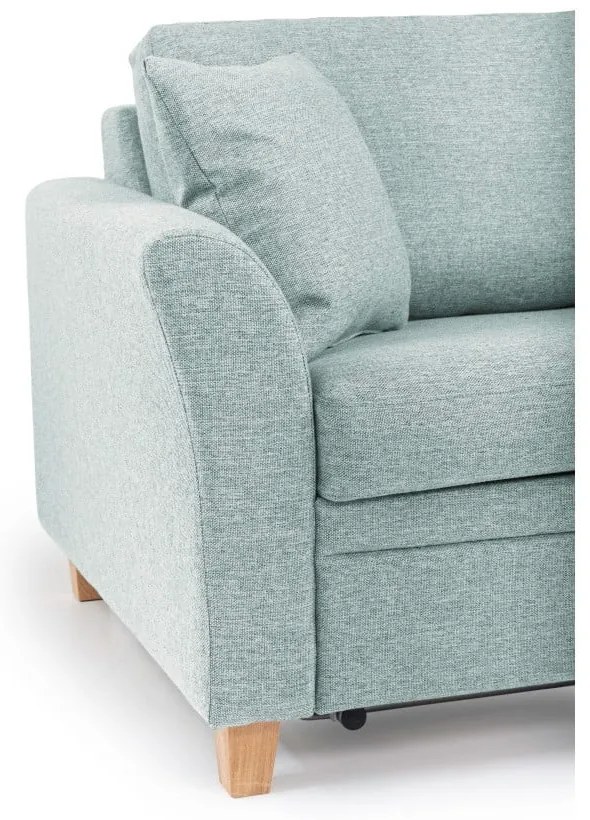 Divano letto turchese 190 cm Sonia - Scandic