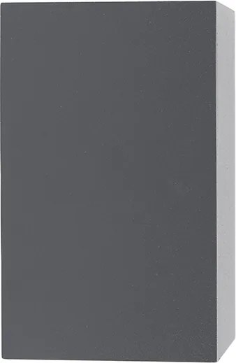 Applique moderna grigio scuro 2 luci IP44 - Baleno