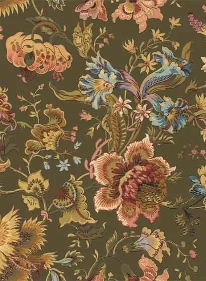 House of Hackney Carta da parati Majorelle - Moss-Green