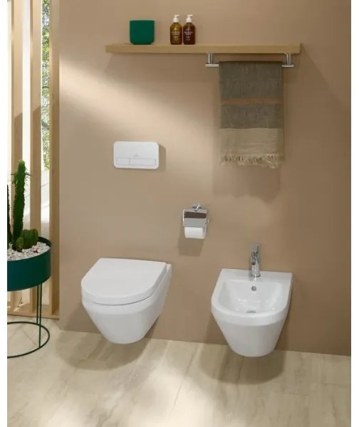 Villeroy & Boch TVA15101300061 - Porta rotolo per carta igienica ELEMENTS in cromo lucido