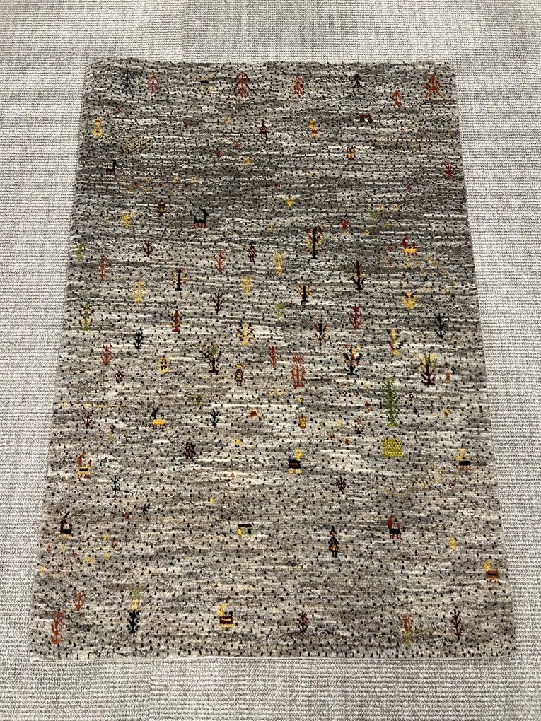 Gabbeh Tappeto 130 x 80 Beige (Iran) Annodato A Mano