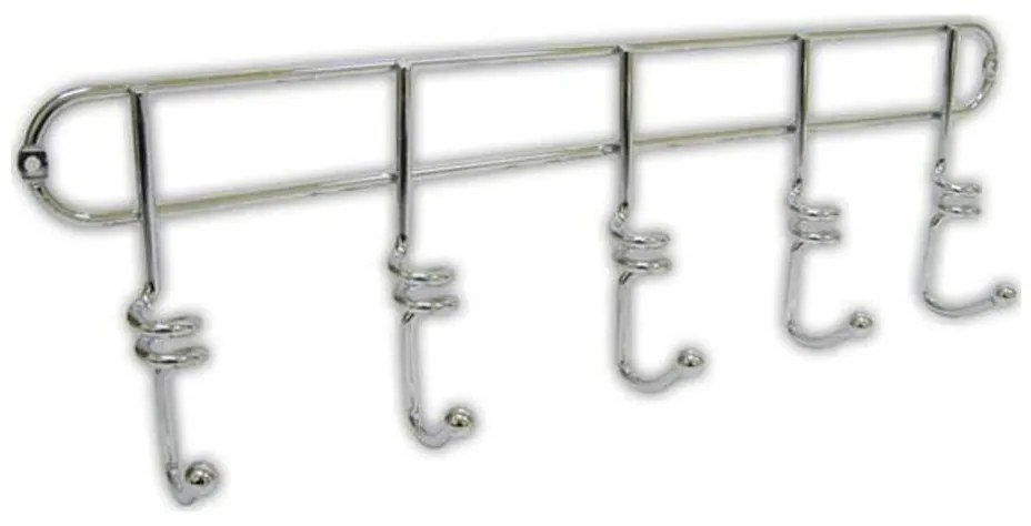 Gancio da parete TWIST 4,3x14,5 cm cromo lucido