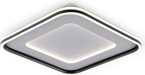 Brilagi - Lampada LED dimmerabile TRIVARO LED/88W/230V 3000-6000K 40x40 cm + telecomando