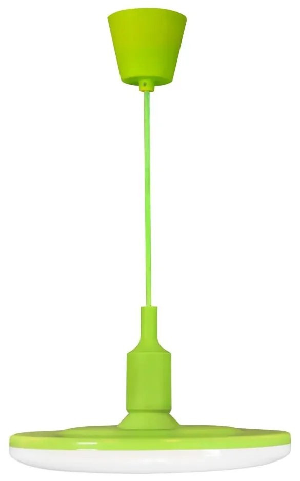 LED Lampada a sospensione KIKI 1xE27/15W/230V verde
