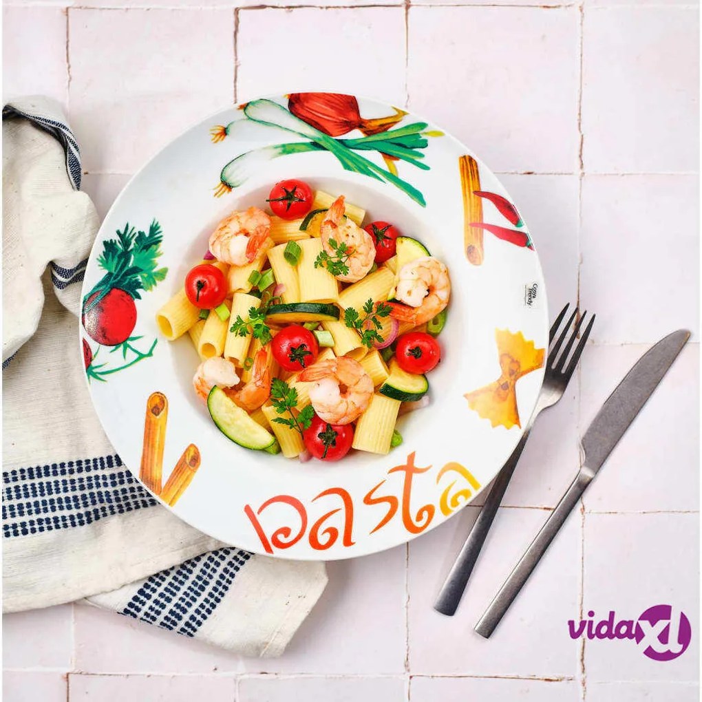 Cosy&Trendy Cosy & Trend Piatto per Pasta Deco 6pz 26,8 cm Multicolore