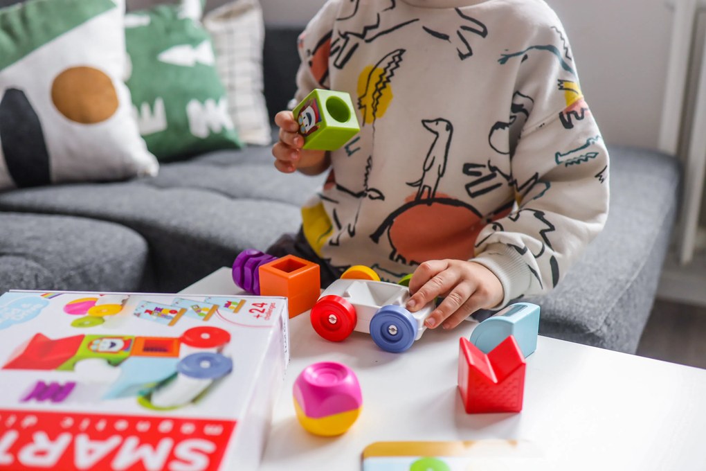 SmartMax – Il mio primo set di costruzioni magnetiche con macchina 2in1