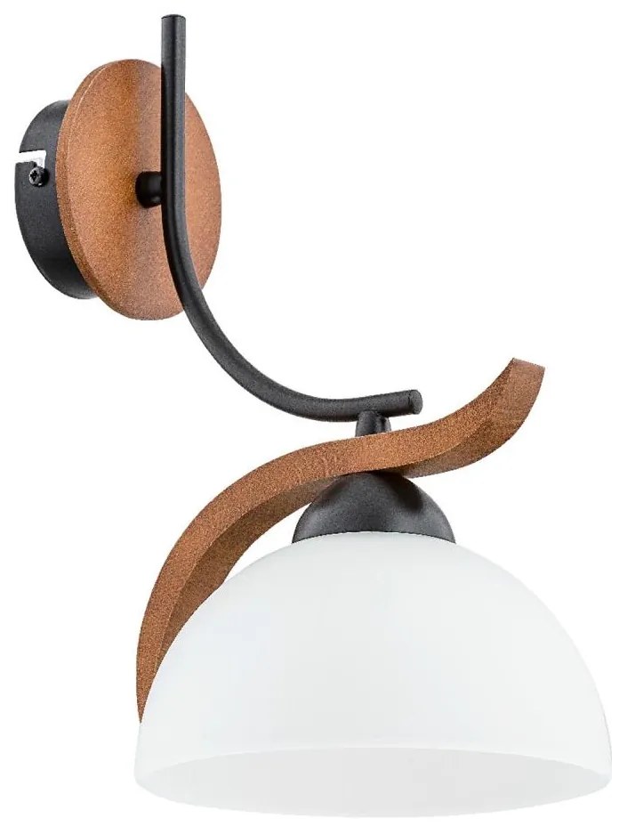 Applique BAFIA 1xE27/15W/230V marrone