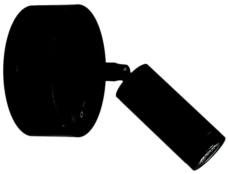 Luce Spot da parete a LED ARISTON LED/3W/230V 3000K nero